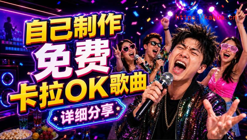 零基础AI制作免费卡拉OK视频教程，从歌曲生成、音轨分离到字幕制作、视频导出，手把手教学-e家网